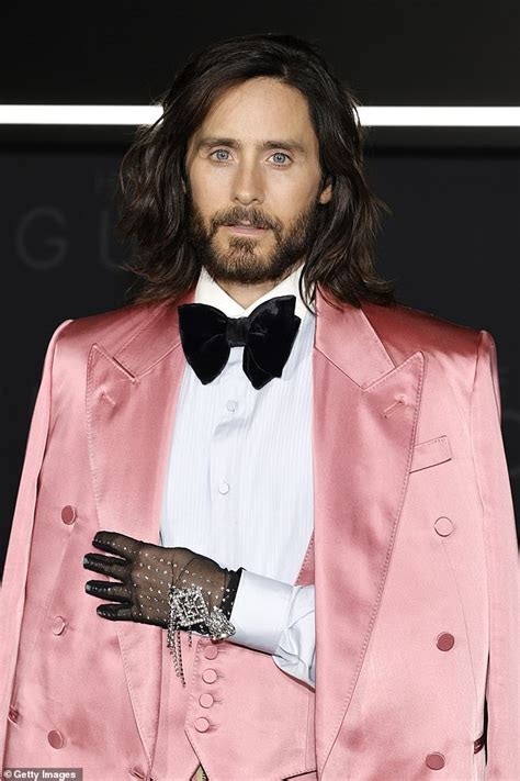 jared leto gucci suit.